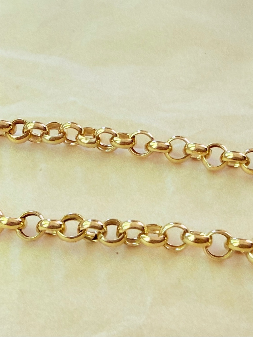 Brand New 14k gold round link Rolo chain; 4.5mm and 18” long - FINAL MARKDOWN!! - Picture 6 of 11
